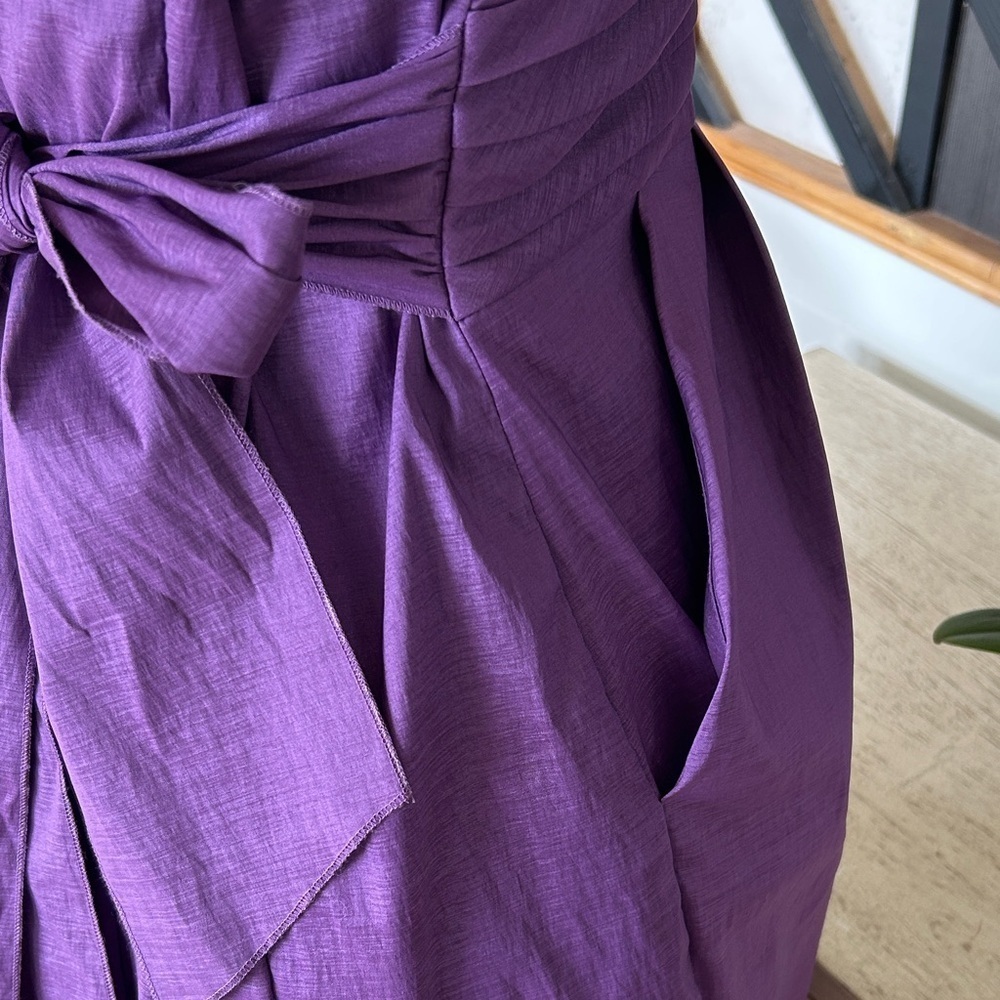 NW Nightway Purple Strapless Party Dress – XL – women’s dress prom, homecoming - Picture 5 of 13